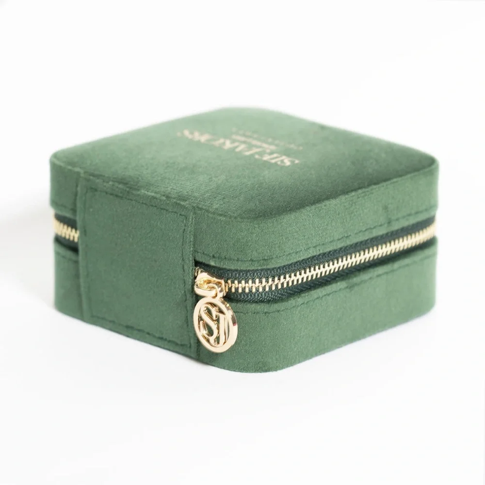SIF JAKOBS JEWELLERY-Jewellery Travel Box-piccolo green
